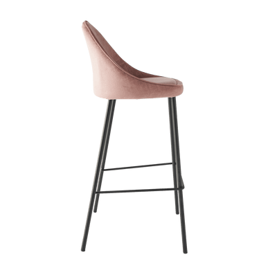 4MURS Tabouret de bar Caitlyne Rose 1 place