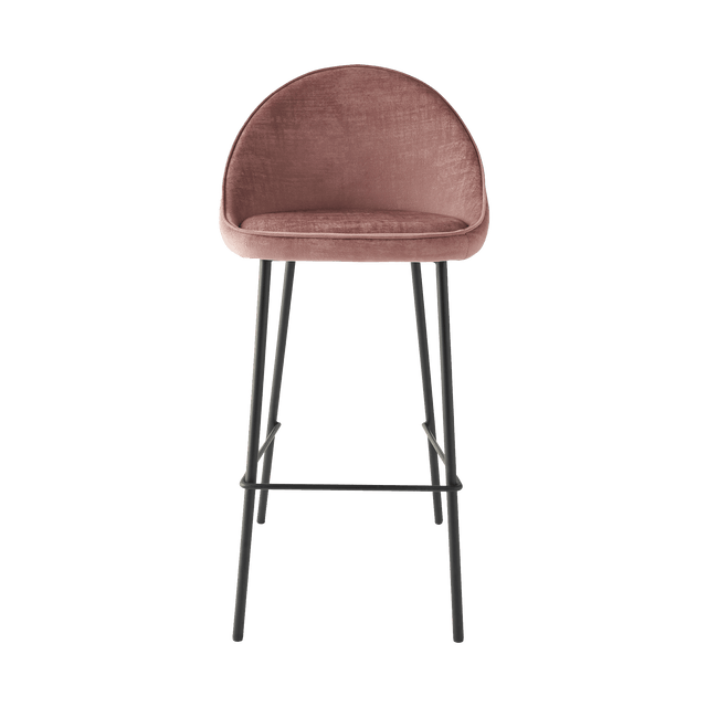 4MURS Tabouret de bar CAITLYNE coloris rose