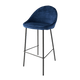 4MURS Tabouret de bar Caitlyne Bleu 1 place