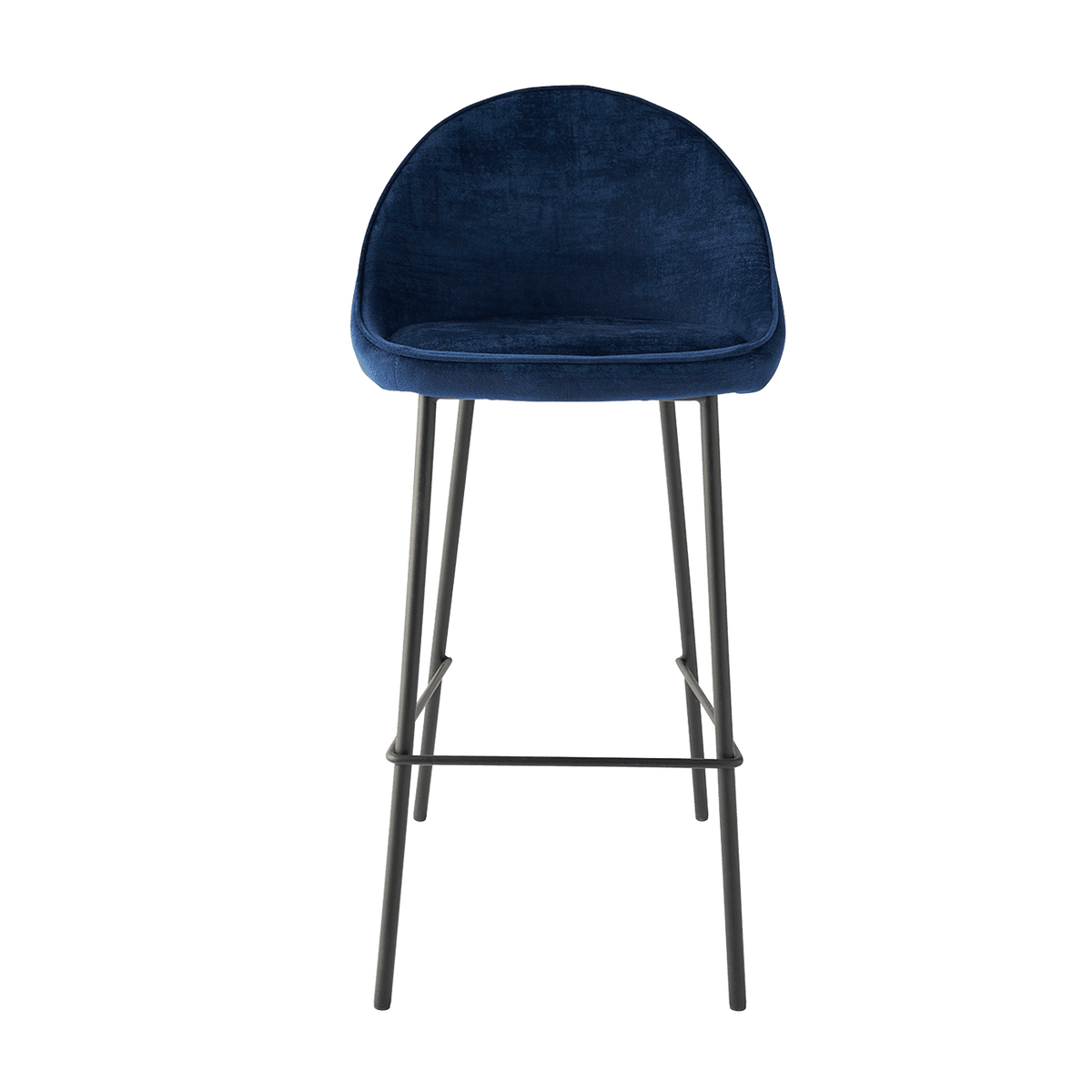 4MURS Tabouret de bar Caitlyne Bleu 1 place