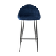 4MURS Tabouret de bar Caitlyne Bleu 1 place