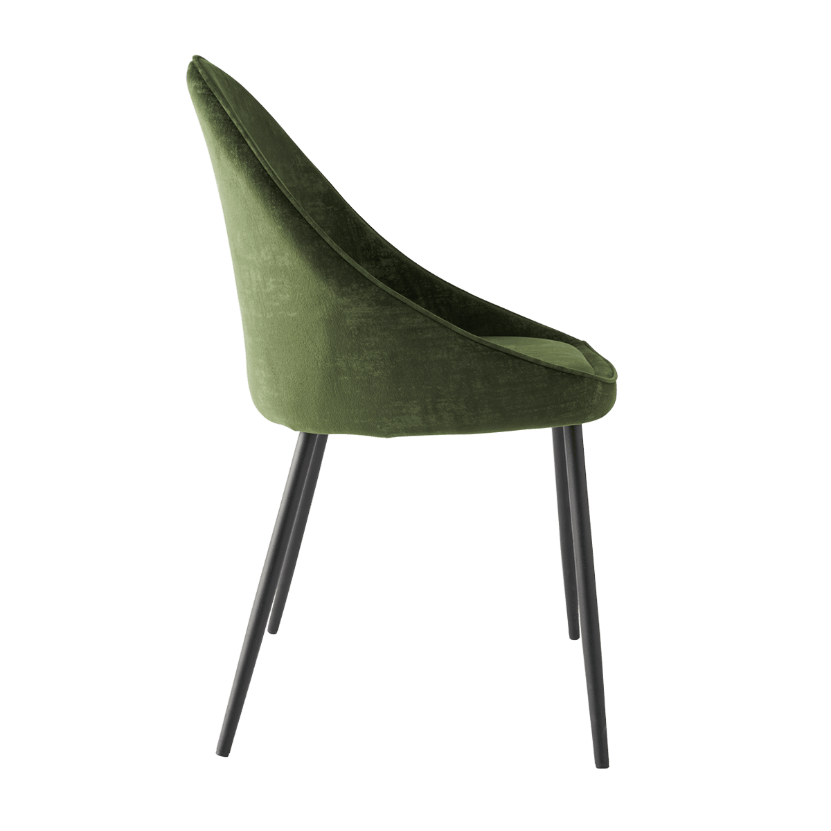 4MURS Chaise Adaline Vert 1 place
