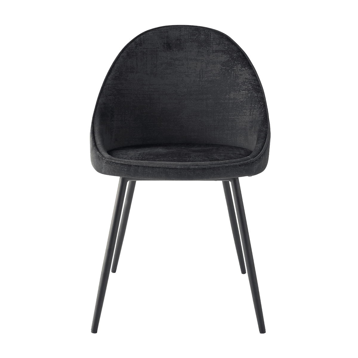 4MURS Chaise Adaline Noir 1 place