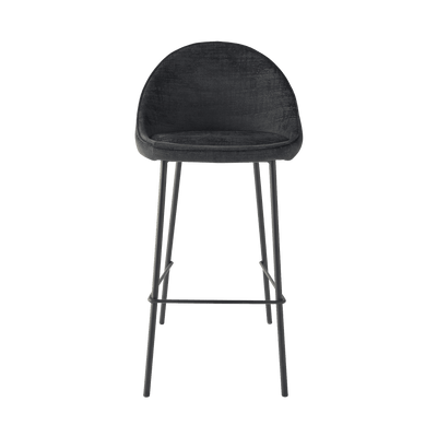 4MURS Tabouret de bar Caitlyne Noir 1 place