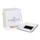 Boîte Bac pour compost Blanc 5L