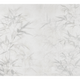 4MURS Papier peint panoramique XL Bamboo xl Gris perle Mat