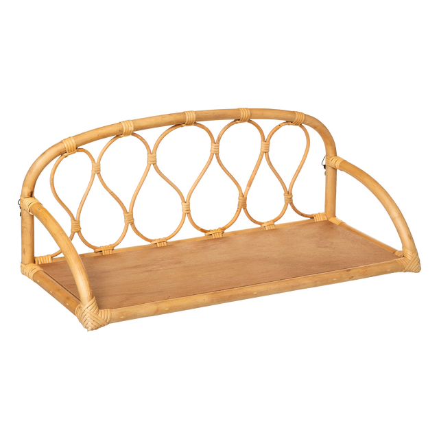 Etagère LILIA coloris rotin