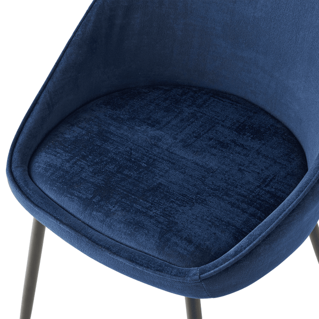 4MURS Chaise ADALINE coloris bleu