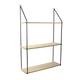 Etagère Hayden Noir et brun