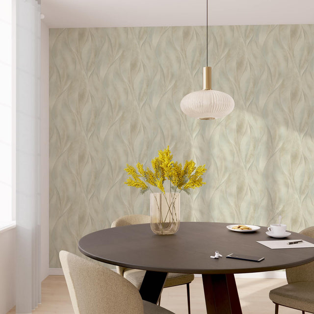 Papier peint intissé SLAVA coloris doré