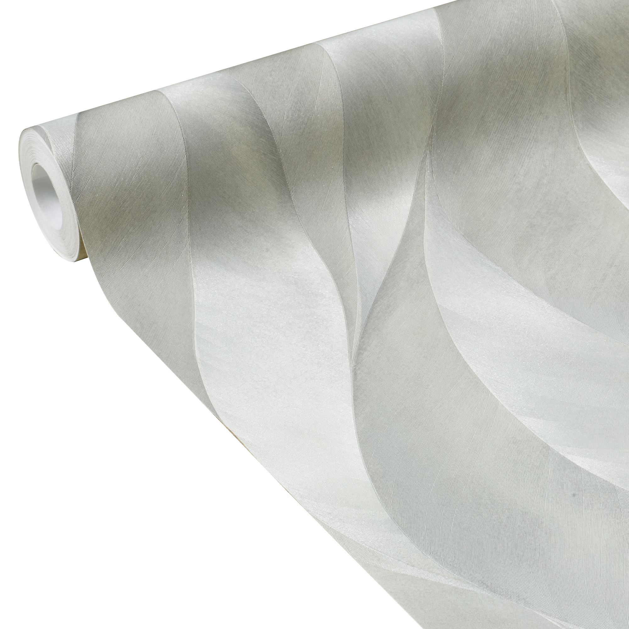 Papier peint intissé SLAVA coloris gris perle