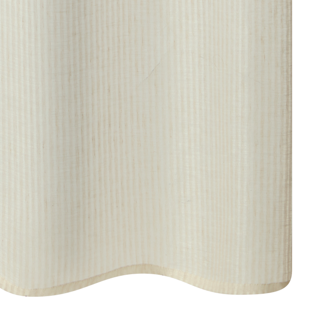 Voilage Lin LECCE coloris naturel 140 x 260 cm