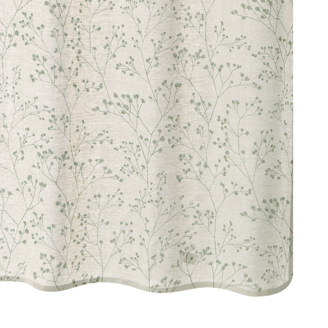 4MURS Rideau Lin IPSA coloris eucalyptus 140 x 280 cm