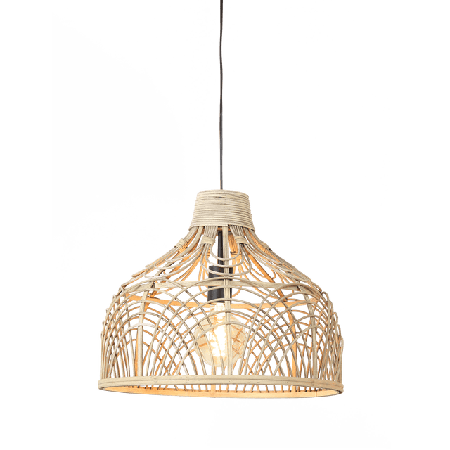 Suspension POCITA coloris rotin 35 x 42 cm