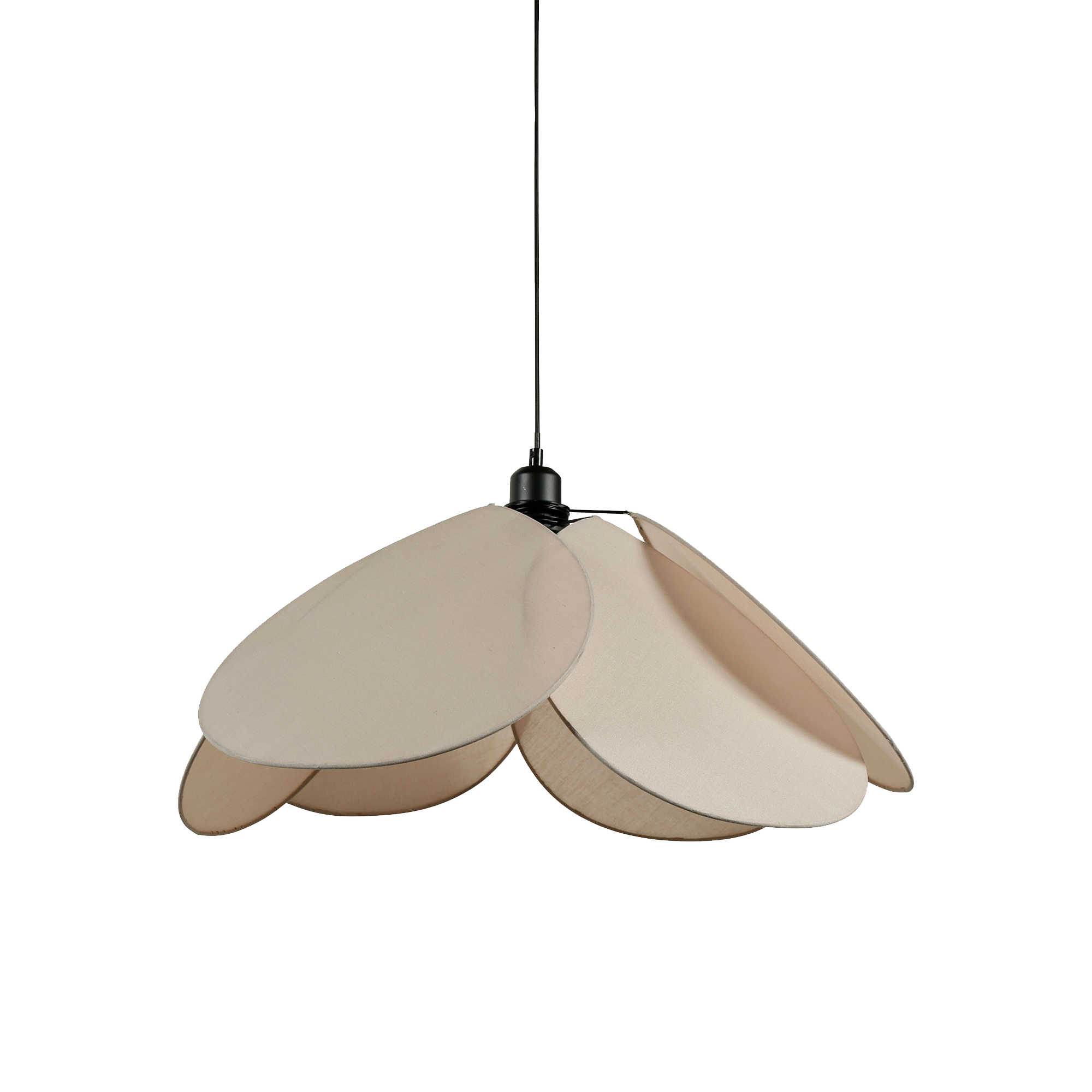 Ostaria Suspension ELA coloris rose pâle 23 x 69 cm