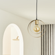 Suspension Saturne Or