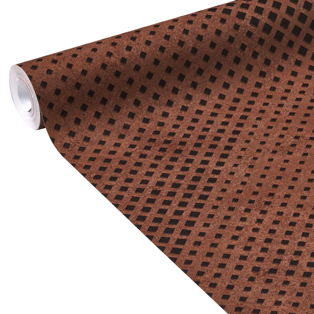 Papier peint intissé Songdo Rouille