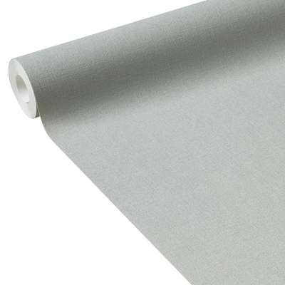 Papier peint intissé Hanae Gris béton Trame