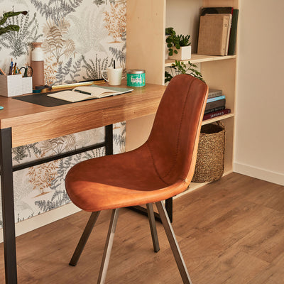 Chaise Ziggy Cognac 1 place