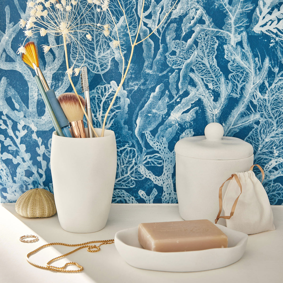 Porte-savon Bogor Blanc