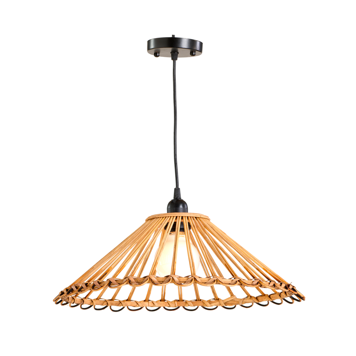 Suspension Manille Bois