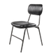 ZAGO Chaise Marius Noir 1 place
