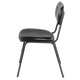 ZAGO Chaise Marius Noir 1 place