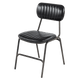 ZAGO Chaise Marius Noir 1 place