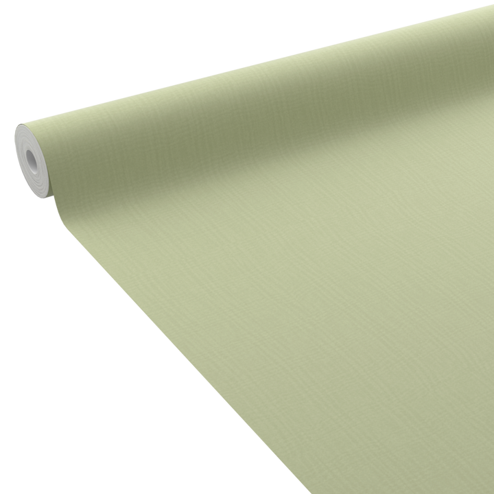 Papier peint intissé Nunca Vert amande Lisse