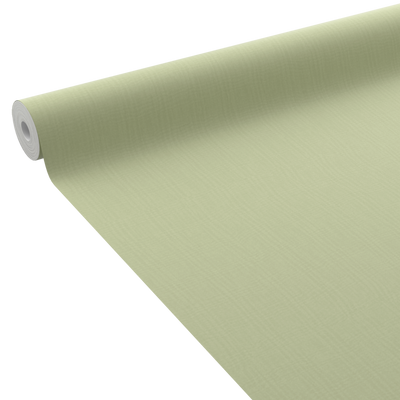 Papier peint intissé Nunca Vert amande Lisse