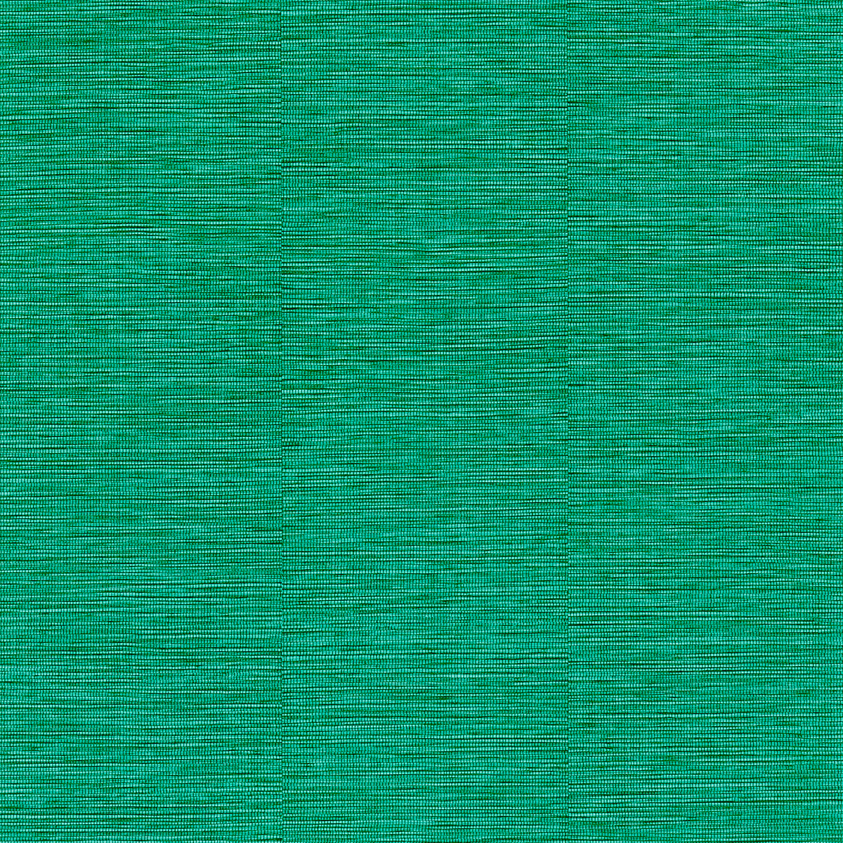 Papier peint intissé Curaçao Vert émeraude Paille orientale