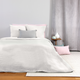Parure de lit en gaze de coton Anokias Blanc