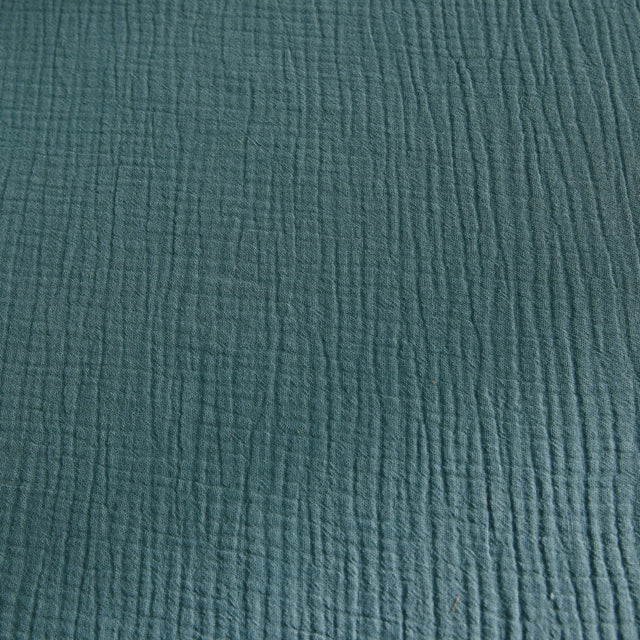 Parure de lit en gaze de coton ANOKIAS amande 140 x 200 cm