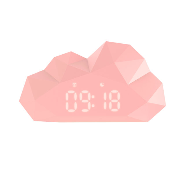 Réveil MINI CLOUDY coloris rose