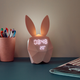 Réveil Cutty clock rabbit Rose