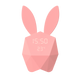 Réveil Cutty clock rabbit Rose