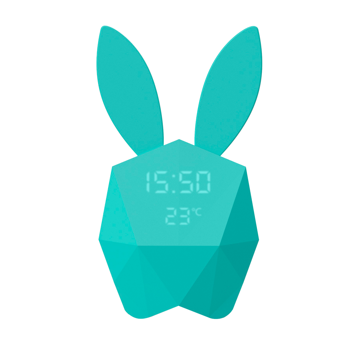 Réveil Cutty clock rabbit Bleu