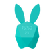 Réveil Cutty clock rabbit Bleu