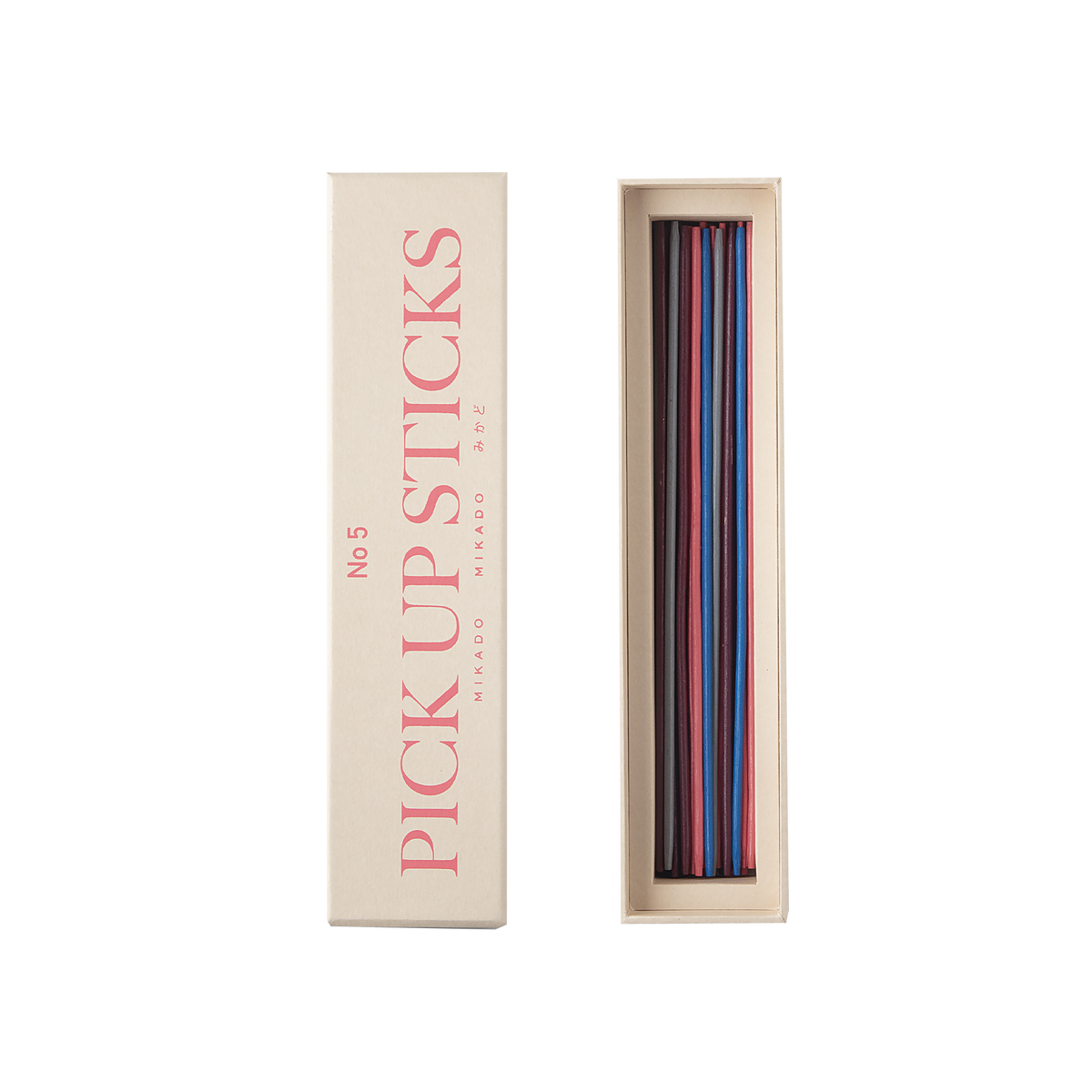 PRINTWORKS Jeu de société en bois Classic pick up sticks Blanc
