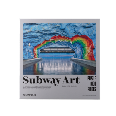 PRINTWORKS Puzzle Puzzle art rainbow Bleu