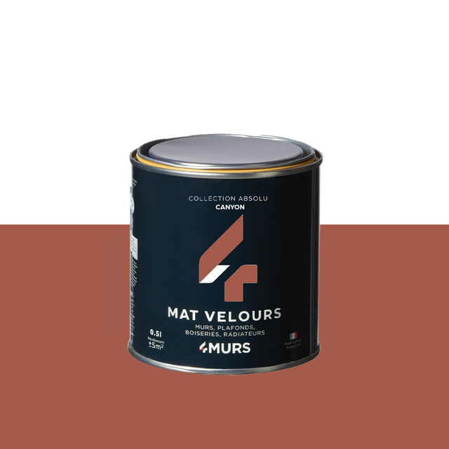 Absolu Peinture Peinture canyon Mat 0,5 L