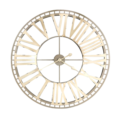 4MURS Horloge en métal Nimes Beige