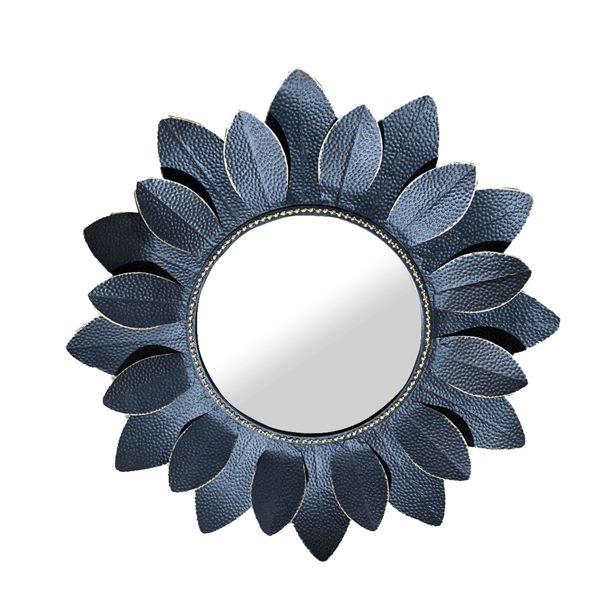 4MURS Miroir en métal Flore Noir