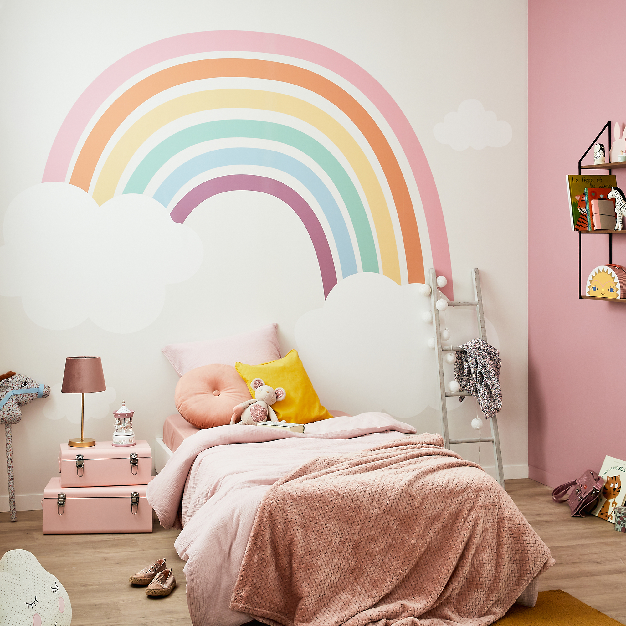 4MURS Papier peint panoramique XL RAINBOW 300 x 270 cm