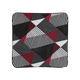 Housse de coussin Jackson Rouge noir