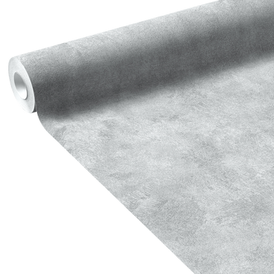 Papier peint intissé Classic line Gris béton Lisse