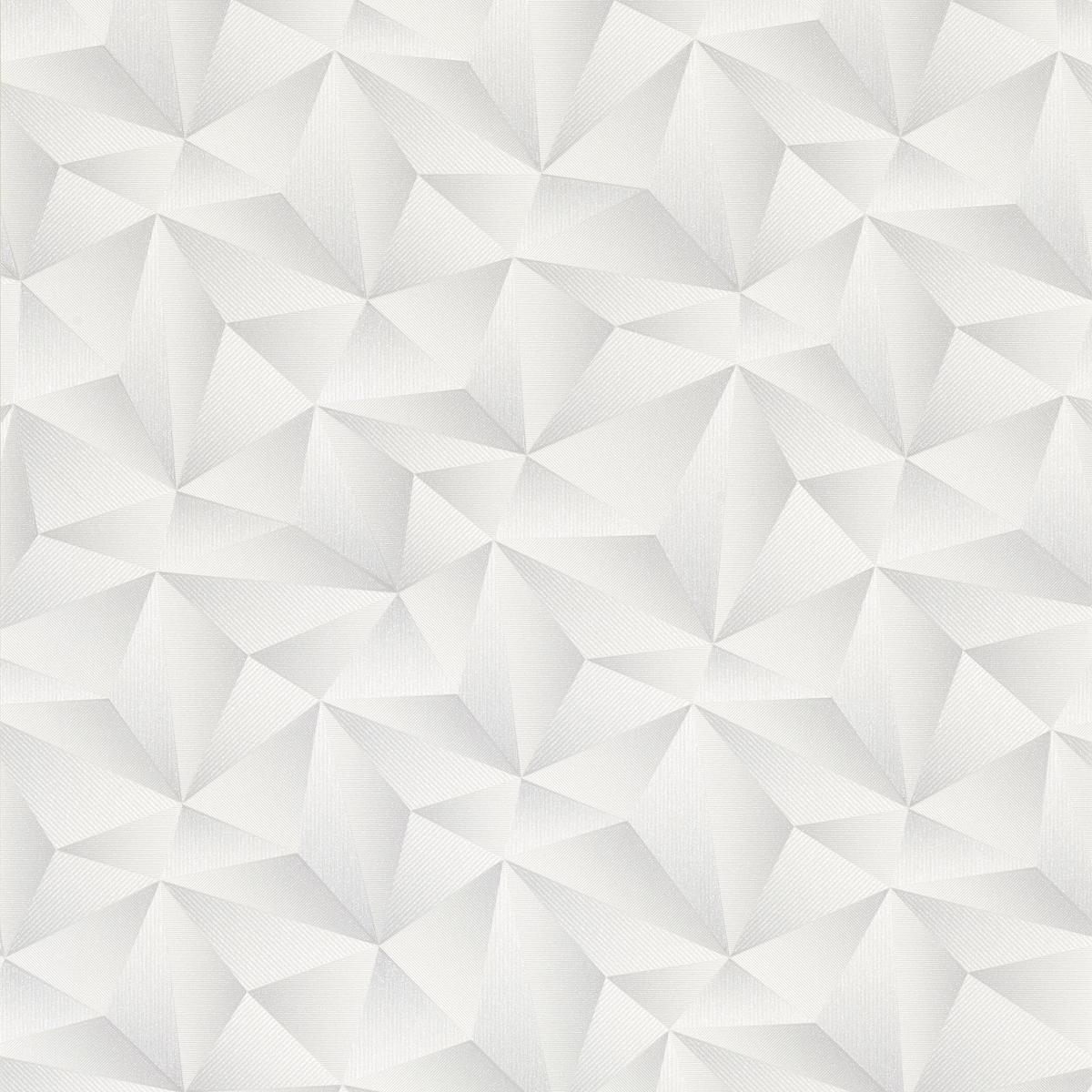 Papier peint intissé Zenith Blanc perlé