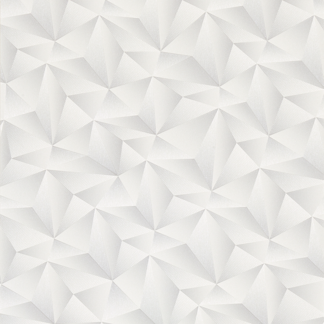 Papier peint intissé ZENITH coloris blanc perlé