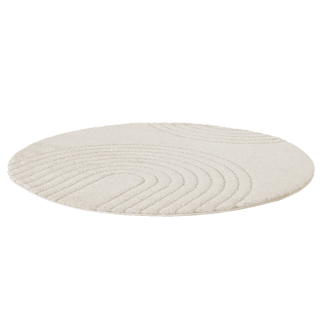 Tapis MANSOUR coloris blanc