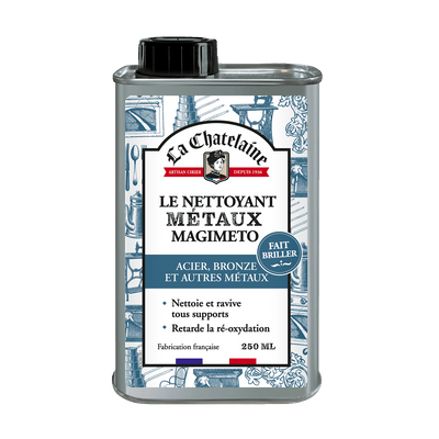 LA CHÂTELAINE Produit d'entretien Nettoyant metaux Bleu 250ML